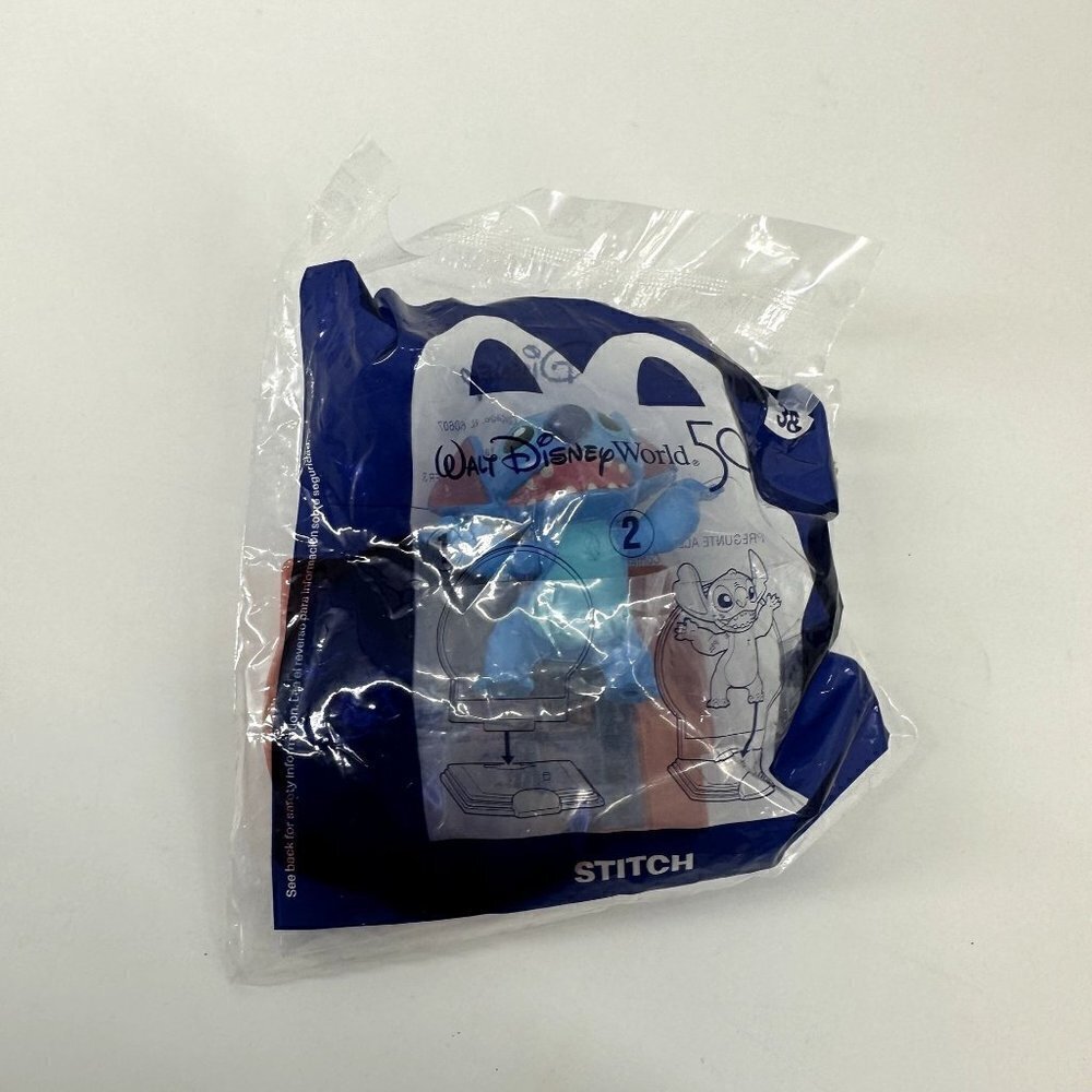 * 2021 McDonald's Walt Disney  Anniversary Stitch Toy